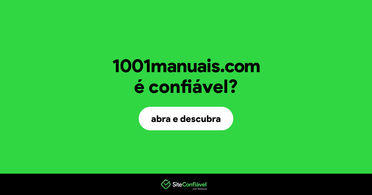 O site 1001manuais.com é confiável?