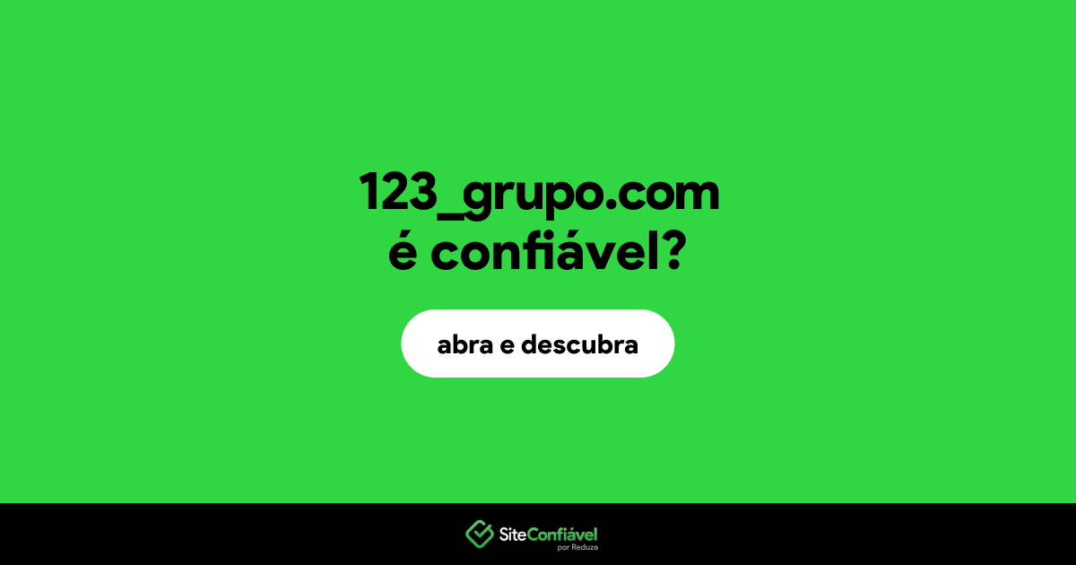 O site 123_grupo.com é confiável?