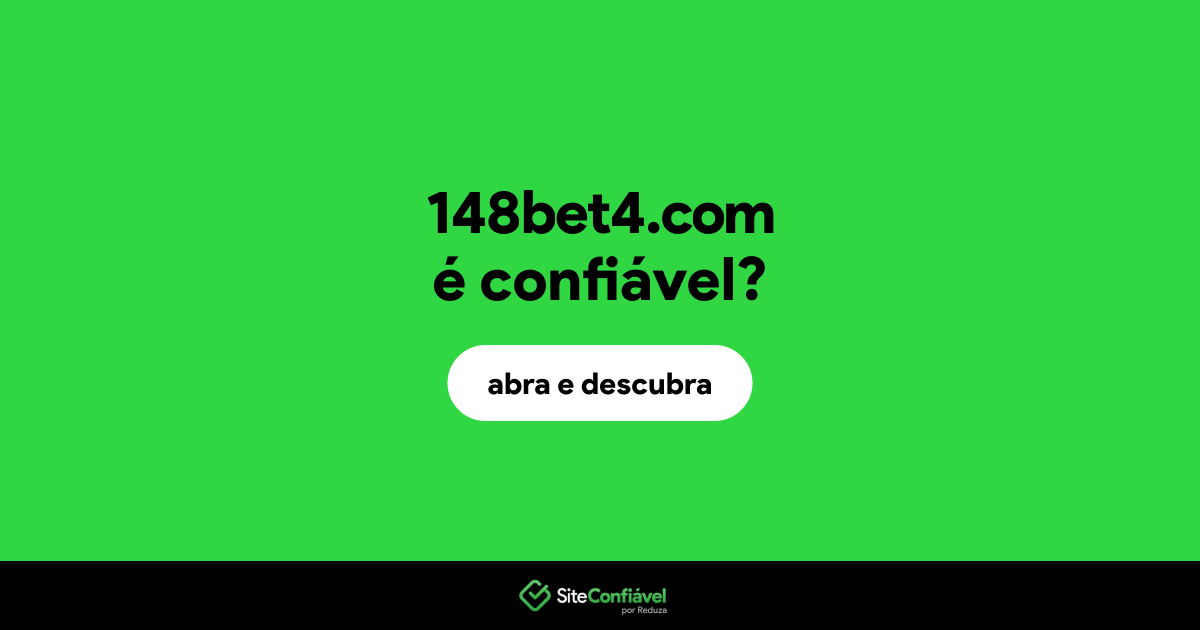 O site 148bet4.com é confiável?