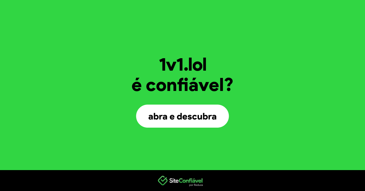 O site 1v1.lol é confiável?