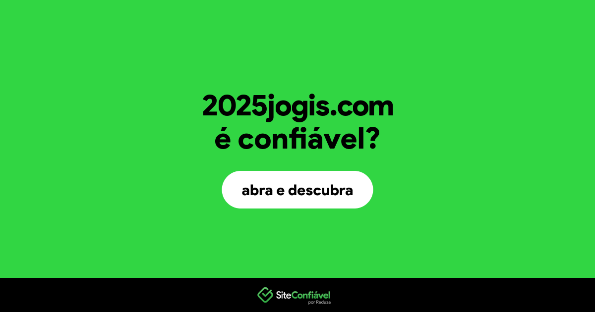 O site 2025jogis.com é confiável?