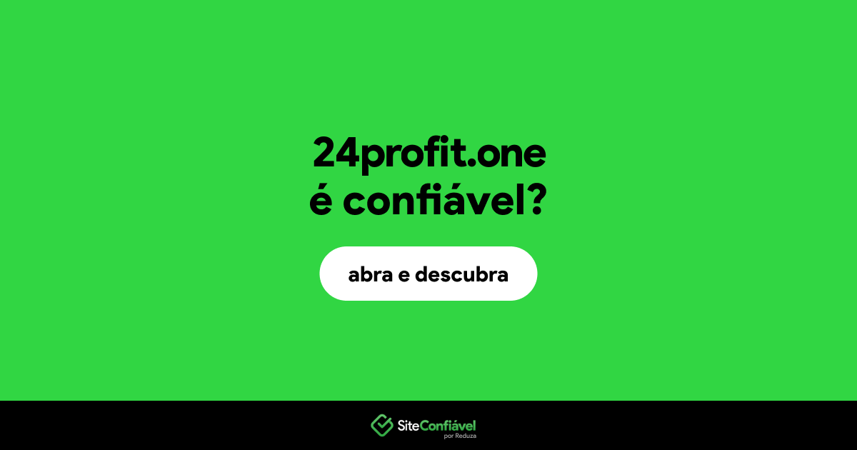 O site 24profit.one é confiável?