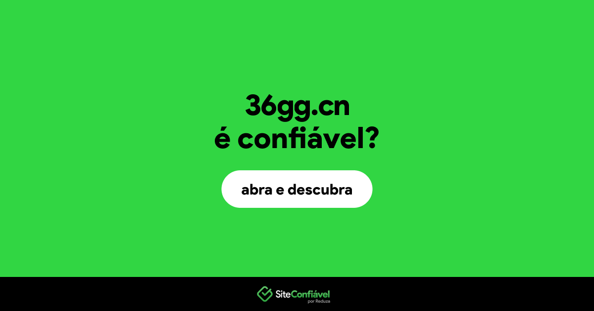 O site 36gg.cn é confiável?