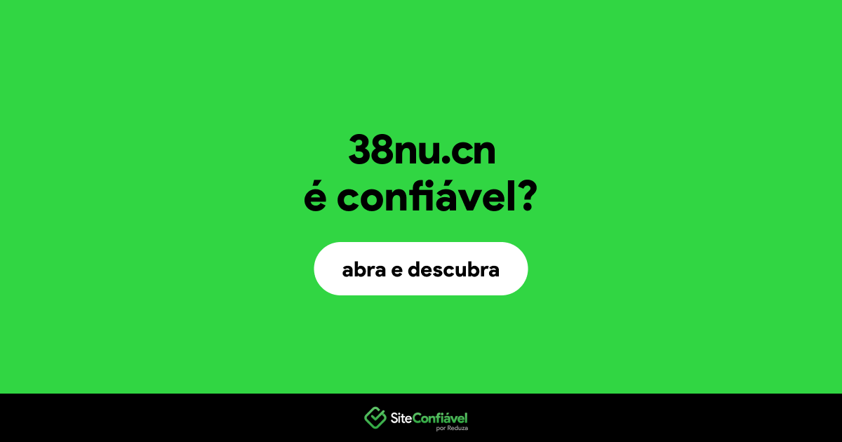 O site 38nu.cn é confiável?