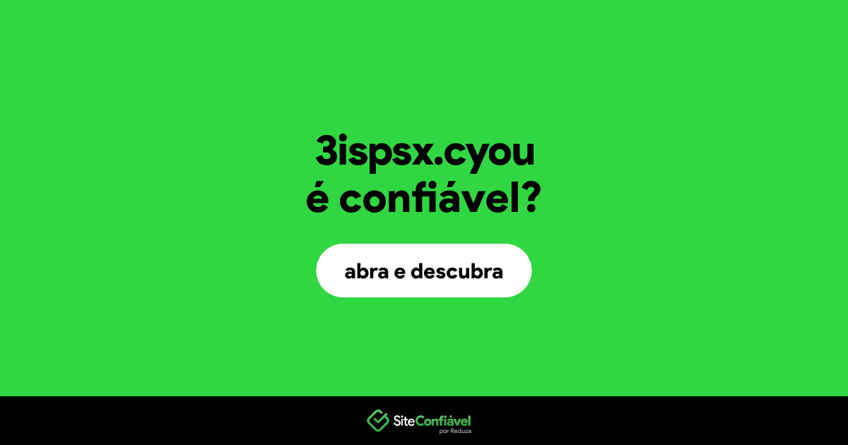 O site 3ispsx.cyou é confiável?