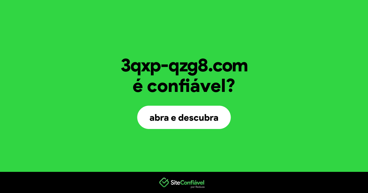 O site 3qxp-qzg8.com é confiável?