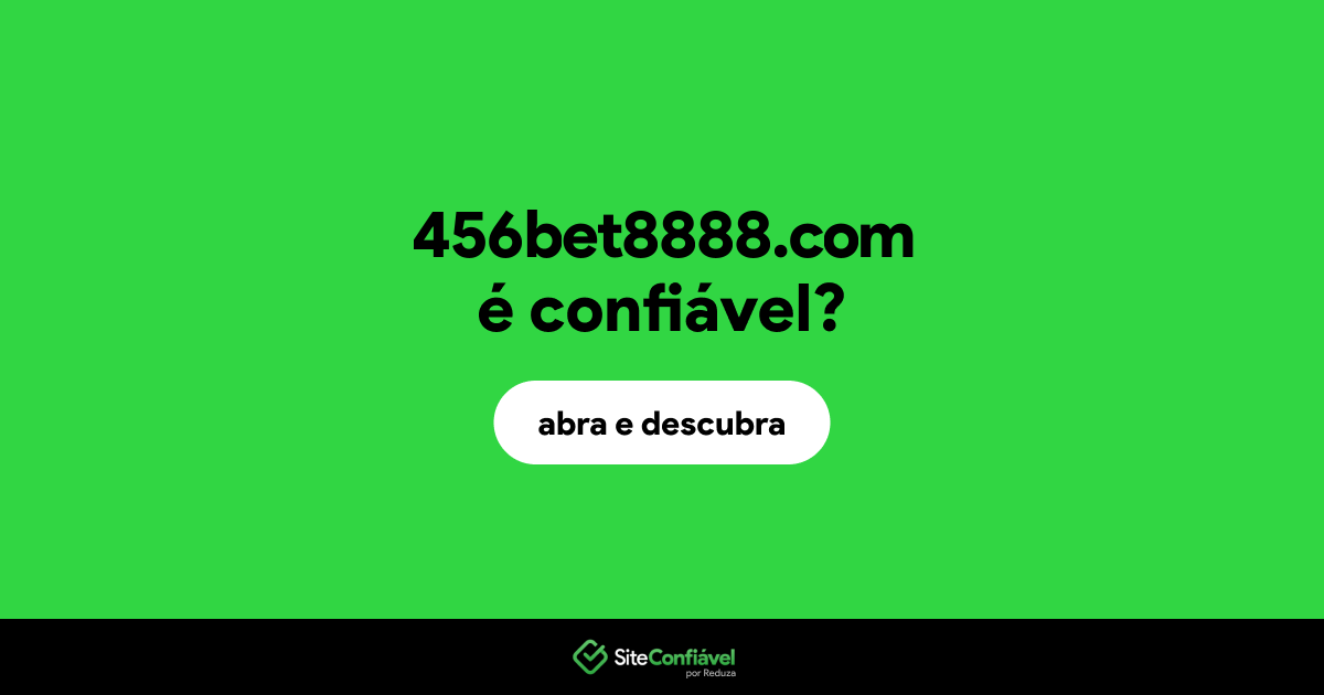 O site 456bet8888.com é confiável?