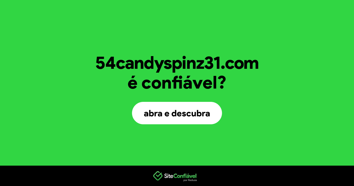 O site 54candyspinz31.com é confiável?