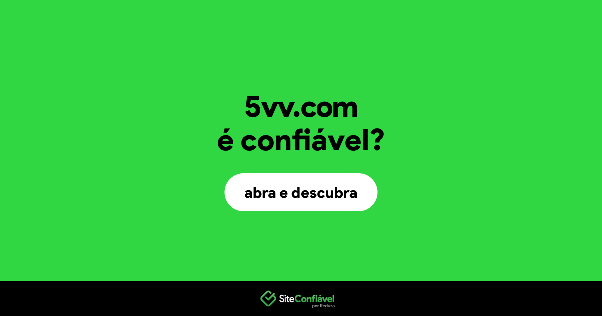 O site 5vv.com é confiável?