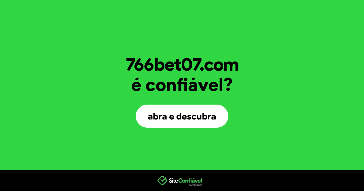 O site 766bet07.com é confiável?