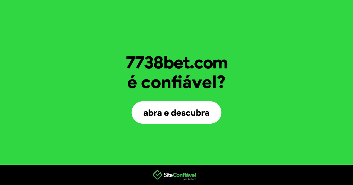 O site 7738bet.com é confiável?