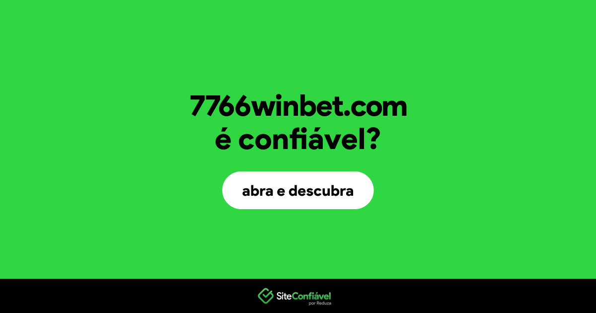 O site 7766winbet.com é confiável?