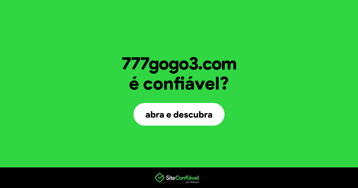 O site 777gogo3.com é confiável?