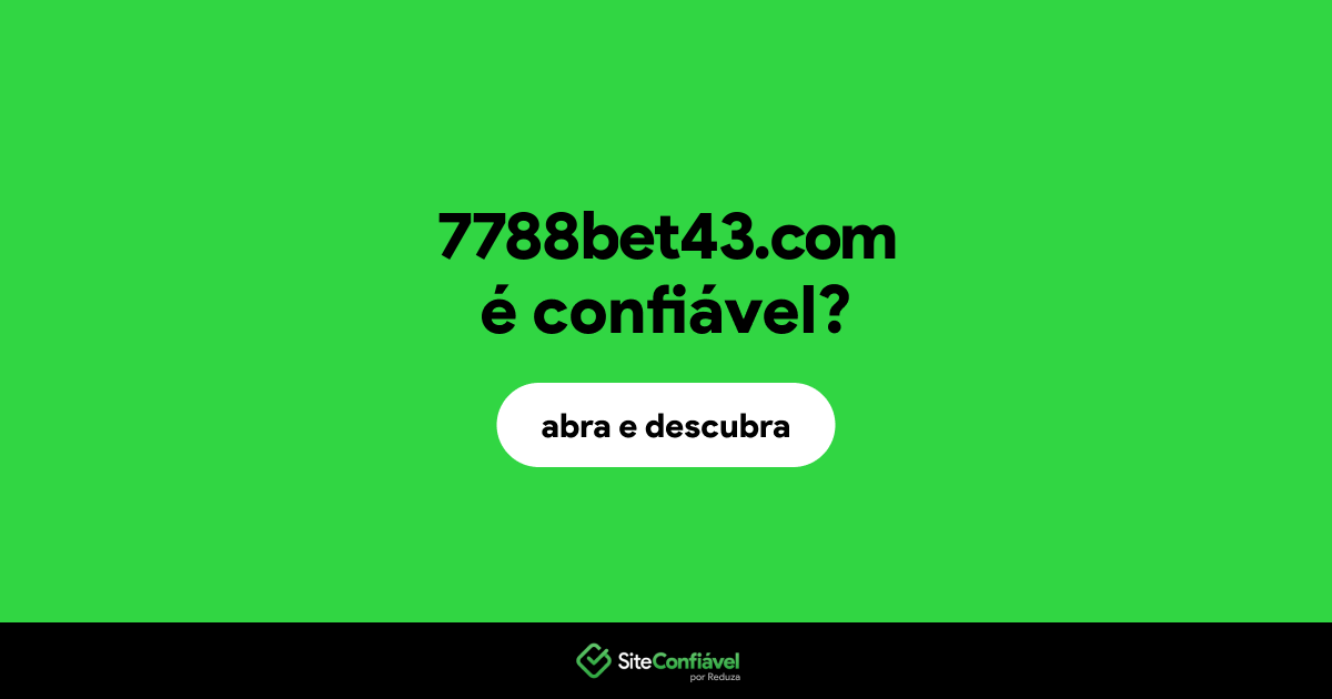 O site 7788bet43.com é confiável?