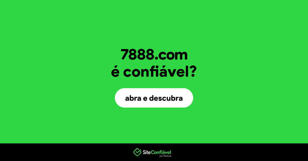 O site 7888.com é confiável?