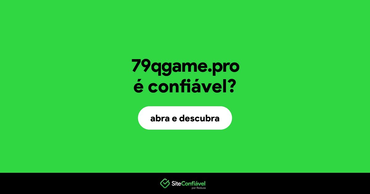 O site 79qgame.pro é confiável?