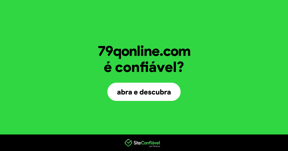 O site 79qonline.com é confiável?