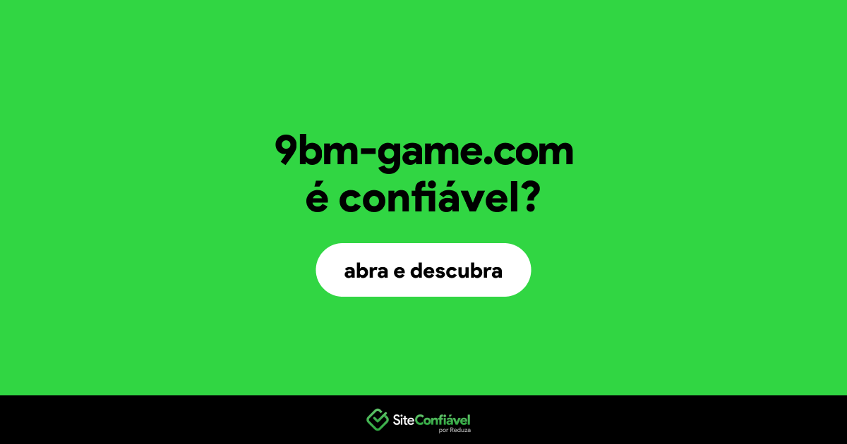 O site 9bm-game.com é confiável?