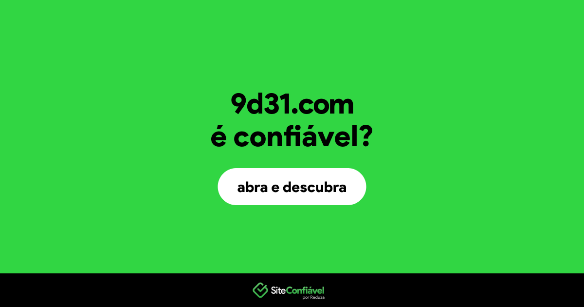O site 9d31.com é confiável?