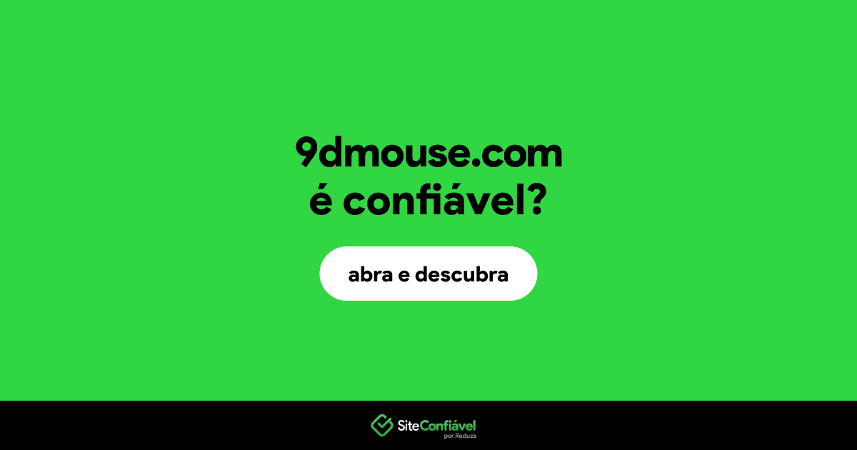 O site 9dmouse.com é confiável?