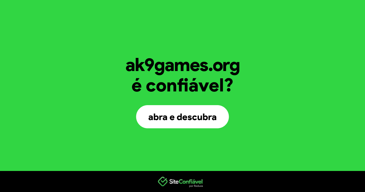 O site ak9games.org é confiável?