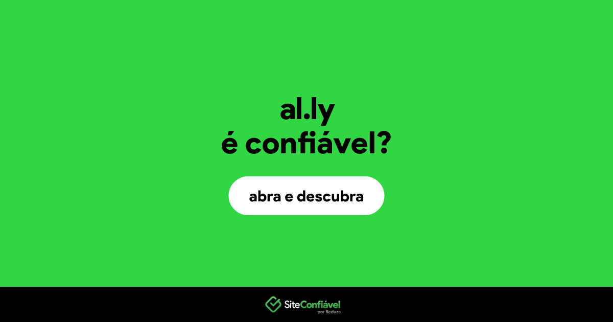 O site al.ly é confiável?