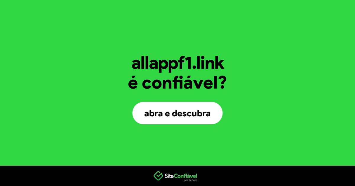 O site allappf1.link é confiável?