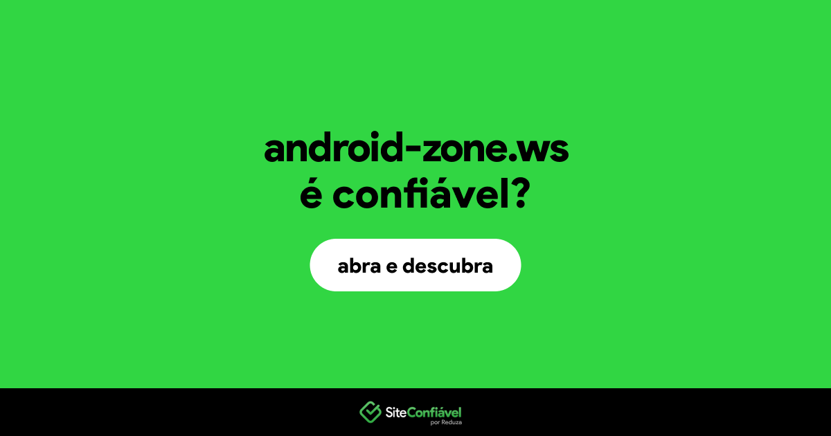 O site android-zone.ws é confiável?