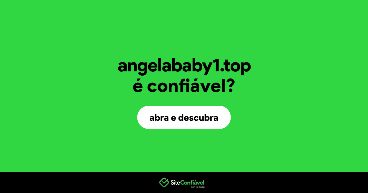 O site angelababy1.top é confiável?