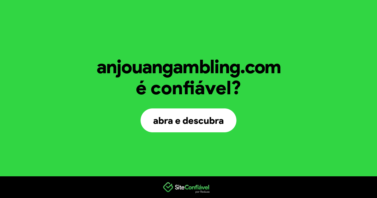 O site anjouangambling.com é confiável?