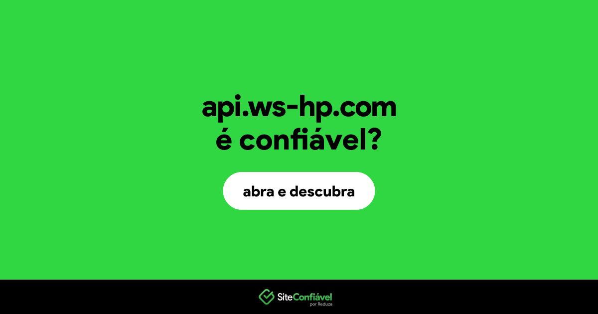 O site api.ws-hp.com é confiável?