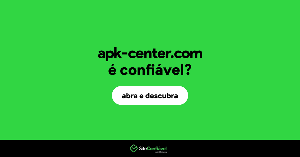 O site apk-center.com é confiável?