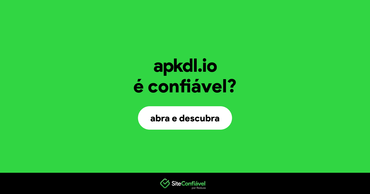 O site apkdl.io é confiável?