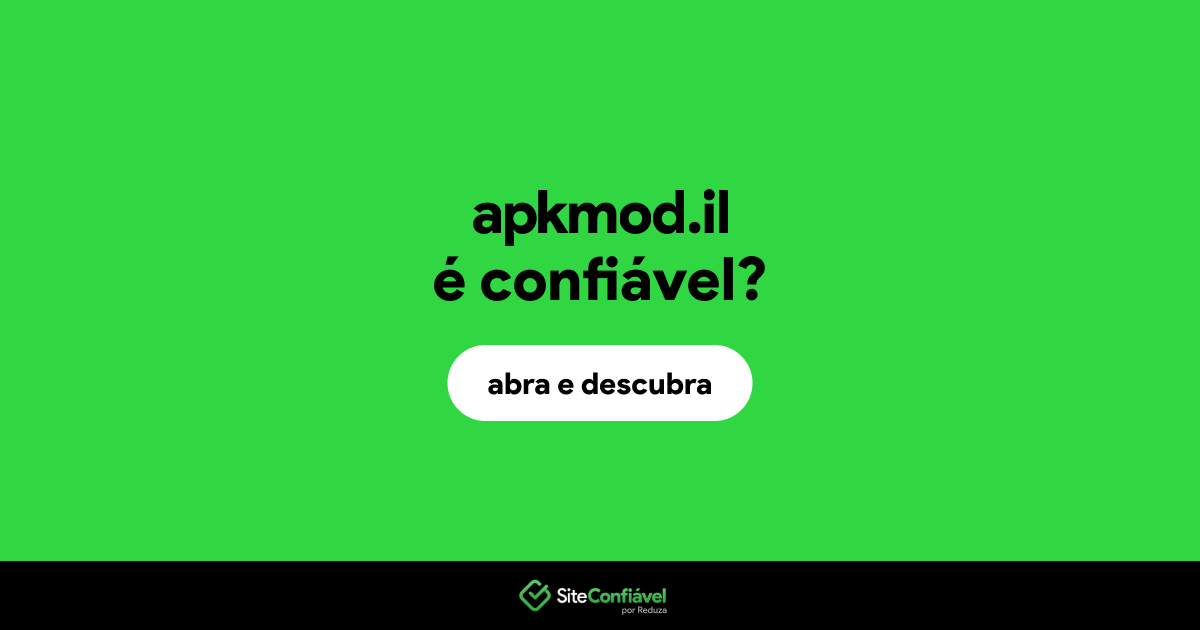 O site apkmod.il é confiável?