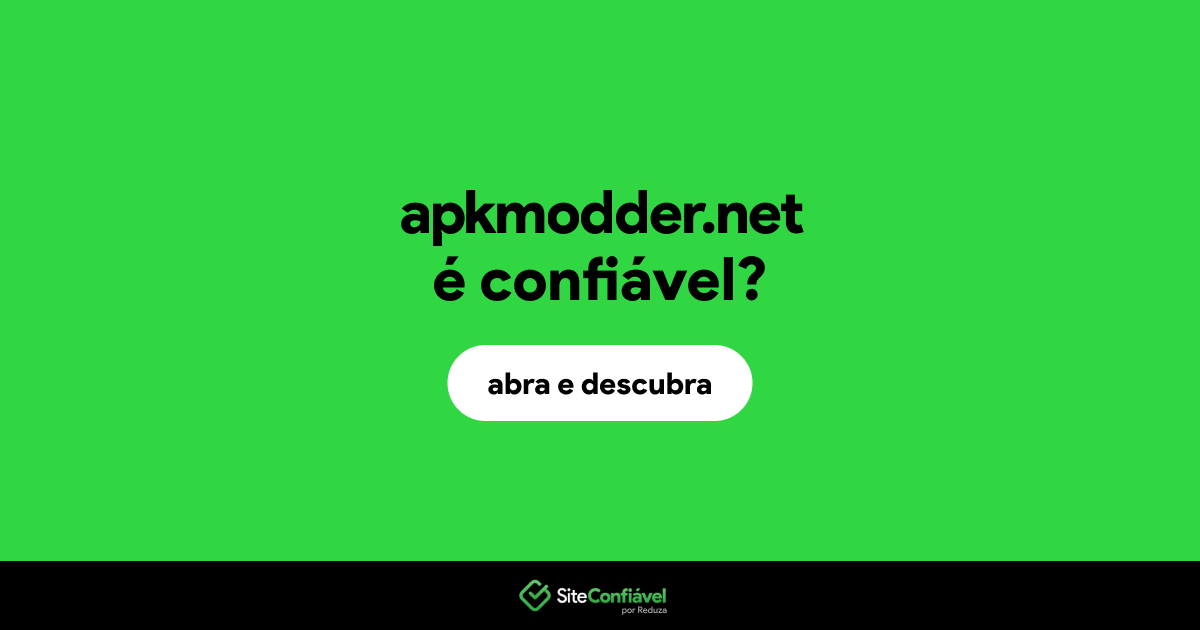 O site apkmodder.net é confiável?