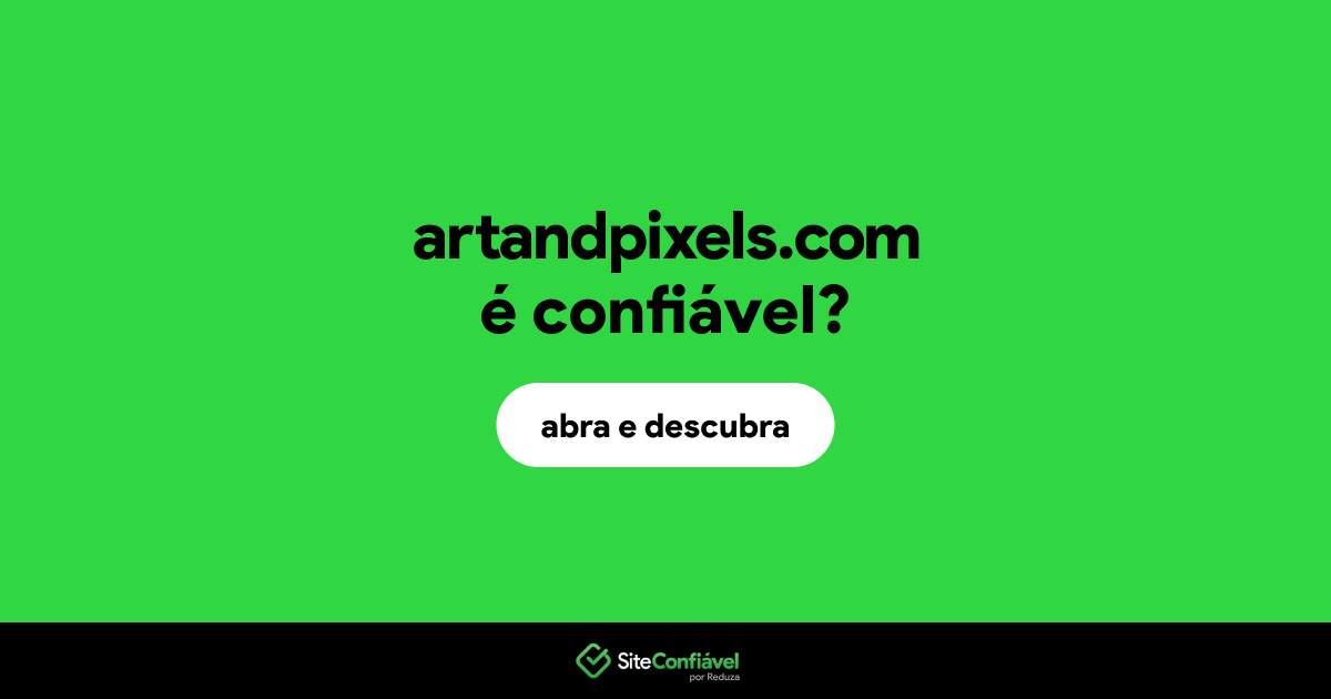 O site artandpixels.com é confiável?