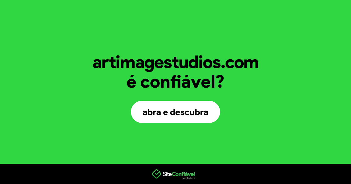 O site artimagestudios.com é confiável?