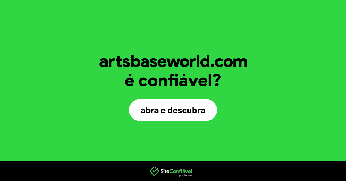 O site artsbaseworld.com é confiável?
