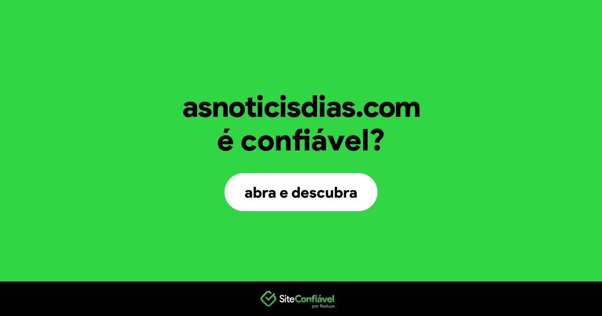 O site asnoticisdias.com é confiável?