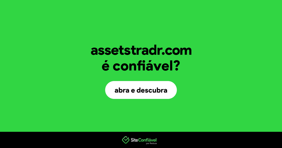O site assetstradr.com é confiável?