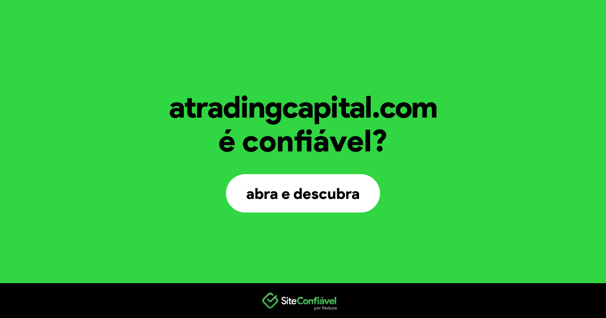 O site atradingcapital.com é confiável?