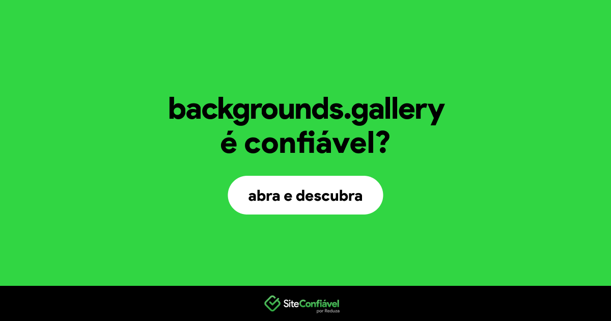 O site backgrounds.gallery é confiável?