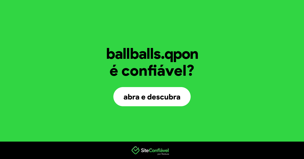 O site ballballs.qpon é confiável?