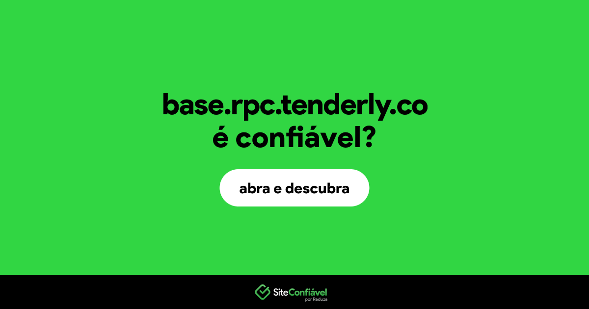 O site base.rpc.tenderly.co é confiável?