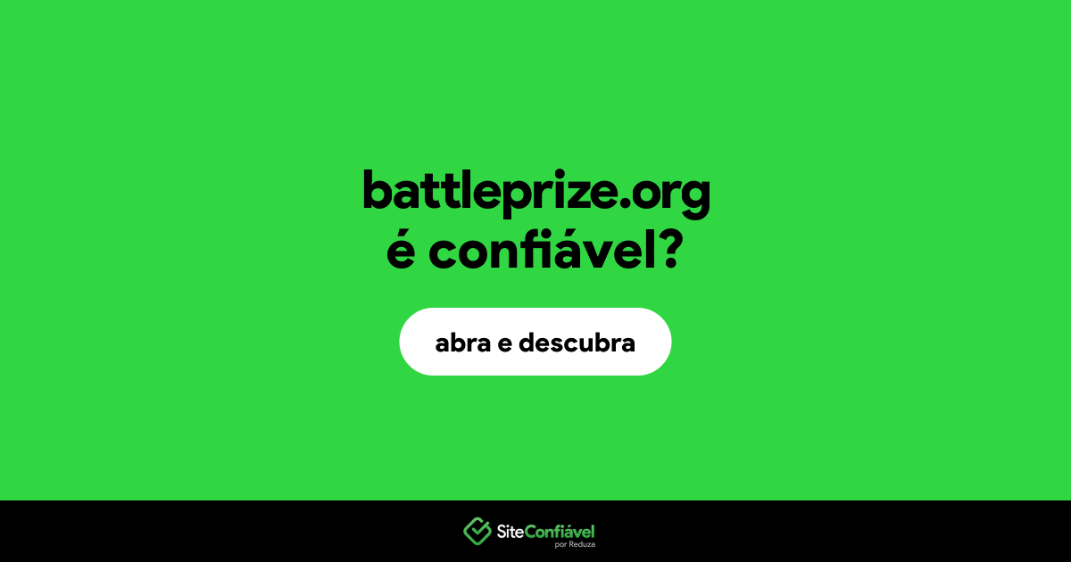 O site battleprize.org é confiável?