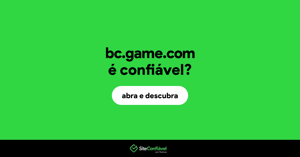 O site bc.game.com é confiável?