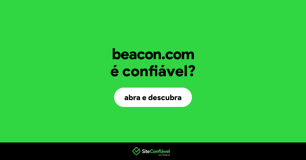 O site beacon.com é confiável?