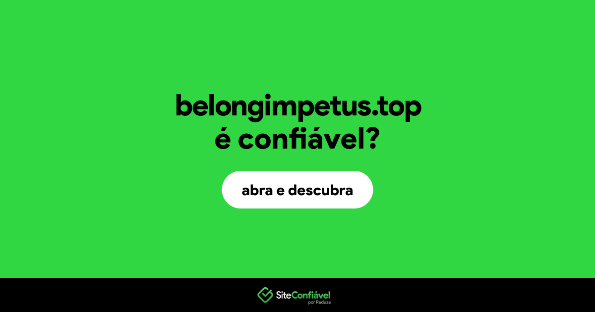 O site belongimpetus.top é confiável?