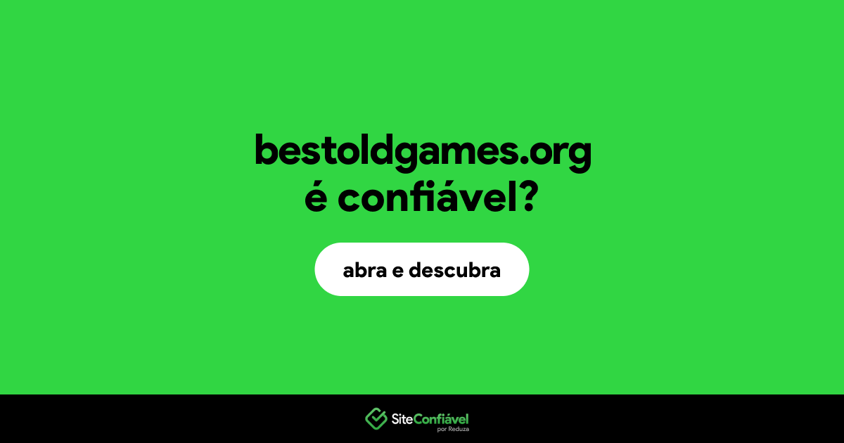 O site bestoldgames.org é confiável?