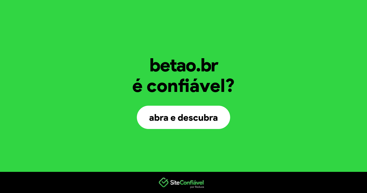 O site betao.br é confiável?